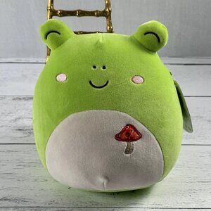 NWT Wendy the Frog with Mushroom Squishmallow